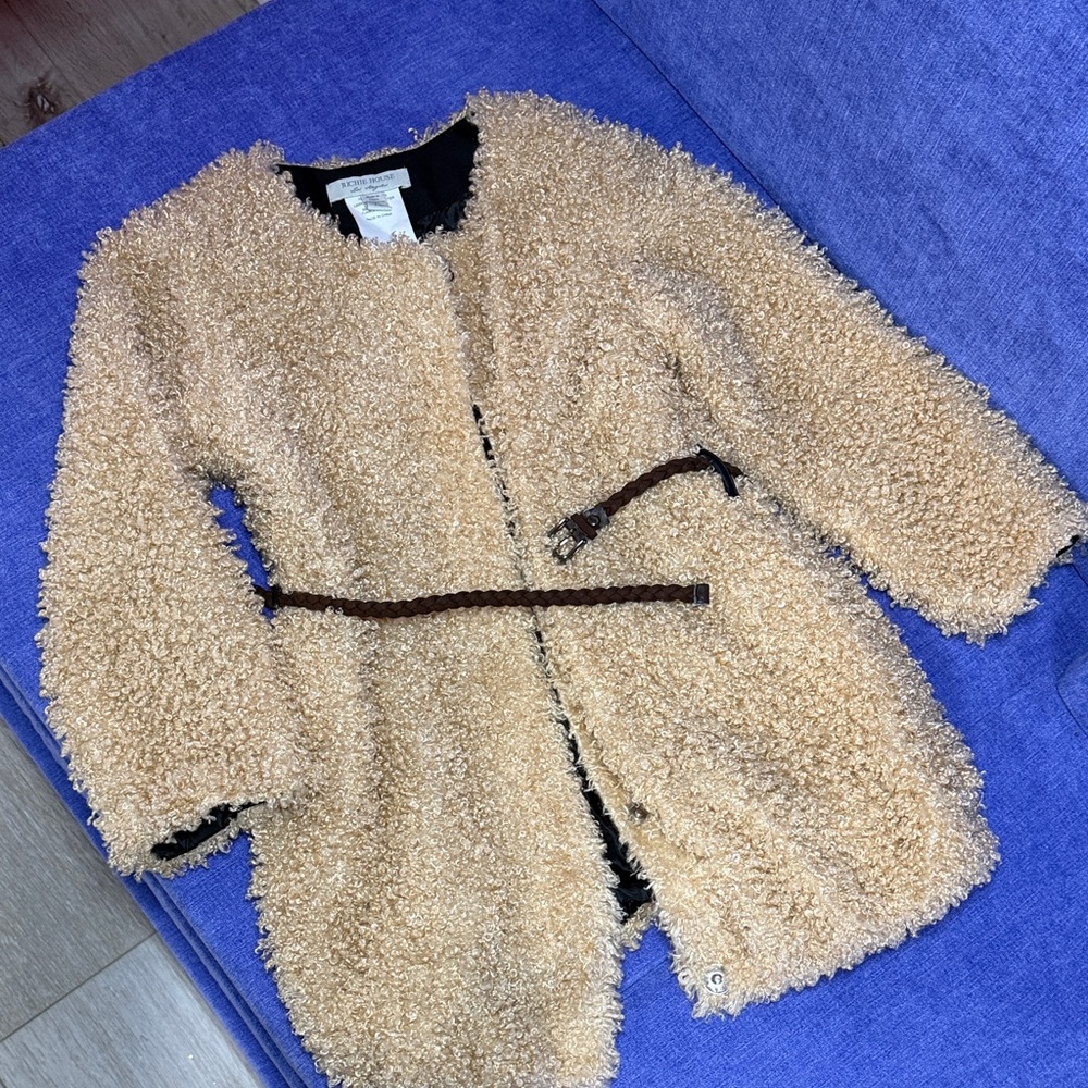 Stylish Tan Girls Jacket